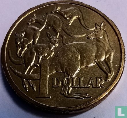 Australie 1 dollar 1989 - Image 2