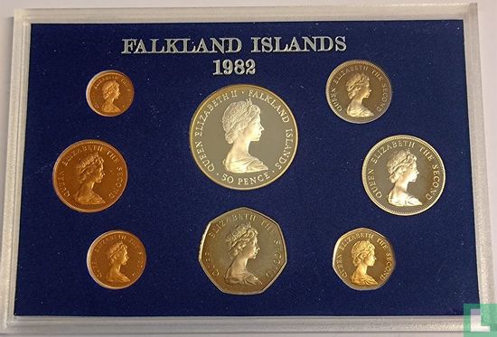Falkland Islands mint set 1982 (PROOF) - Image 3