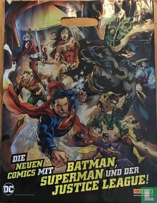 Batman, Superman und Justice League plastic tas - Afbeelding 1