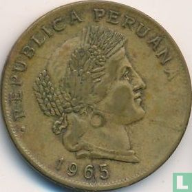 Peru 20 centavos 1965 (without AFP) - Image 1
