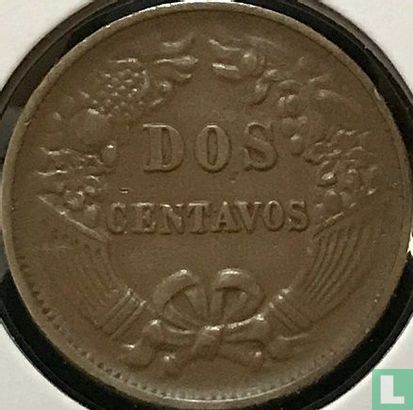 Peru 2 centavos 1879 (medal alignment) - Image 2