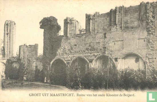 Maastricht ruine oude klooster de Beijart  - Afbeelding 1