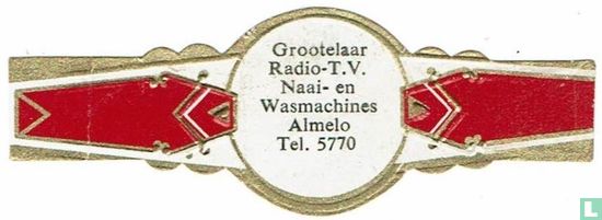 Grootelaar Radio-T.V. Naai- en Wasmachines Almelo tel. 5770  - Afbeelding 1