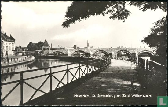 Maasticht St. Servaasbrug met kanaal Luik - Maastricht - Afbeelding 1