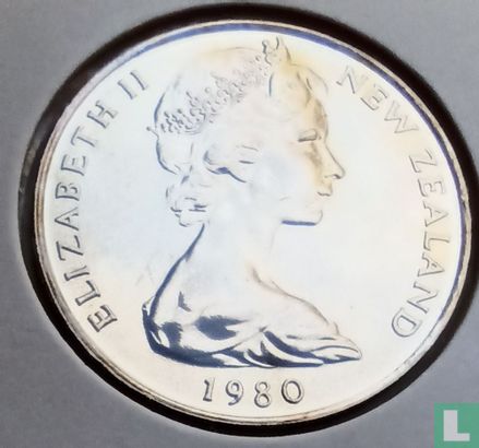 Nieuw-Zeeland 20 cents 1980 (ronde 0) - Afbeelding 1