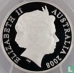 Australië 20 cents 2008 (PROOF - zilver) "International Year of planet Earth" - Afbeelding 1