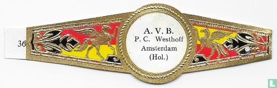 A.V.B. P.C. Westhoff Amsterdam (Hol.) - Afbeelding 1