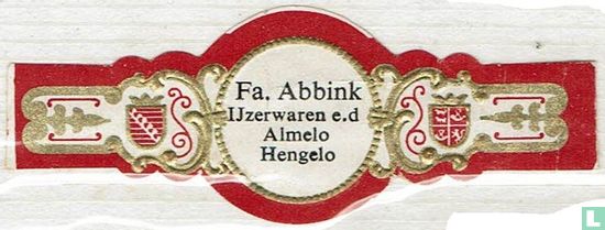 Fa. Abbink IJzerwaren e.d. Almelo Hengelo - Afbeelding 1