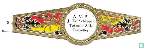 A.V.B. J. De Schepper Trésorier-Adj. Bruxelles - Image 1