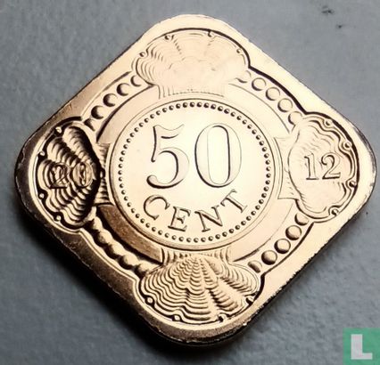 Antilles néerlandaises 50 cent 2012 - Image 1