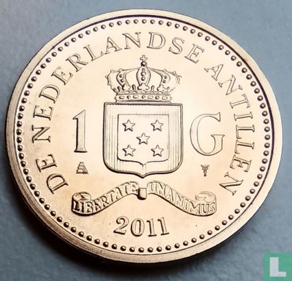 Antilles néerlandaises 1 gulden 2011 - Image 1