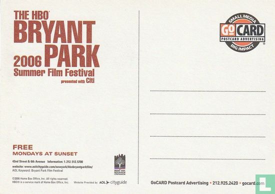 HBO - Bryant Park Summer Film Festival 2006 - Image 2