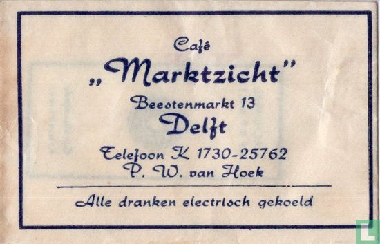 Café "Marktzicht" - Afbeelding 1