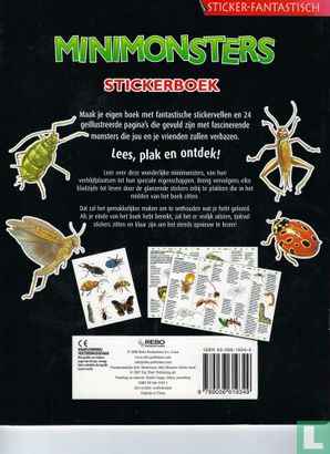 Minimonster Stickerboek - Afbeelding 2