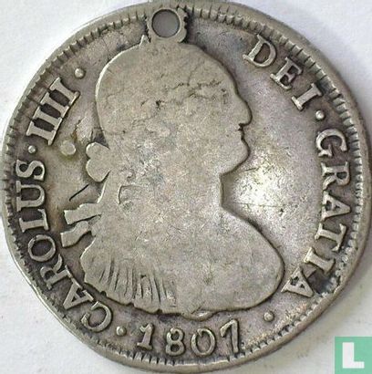 Chile 4 reales 1807 - Image 1