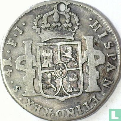 Chile 4 reales 1807 - Image 2