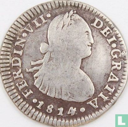 Chile 1 real 1814 - Image 1