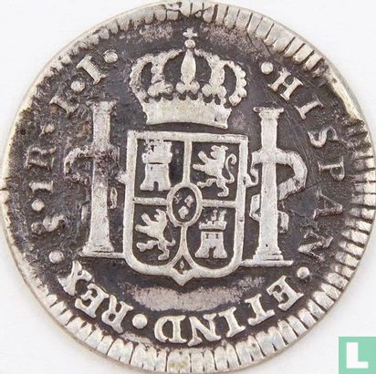 Chile 1 real 1814 - Image 2