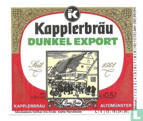 Kapplerbräu Dunkel Export