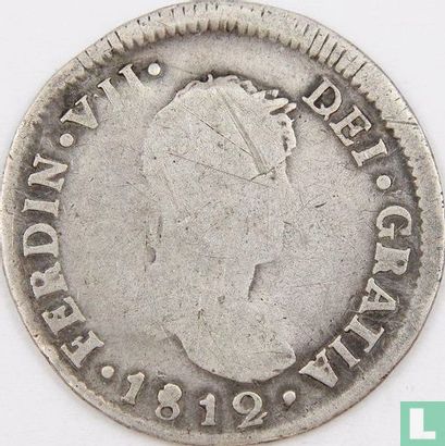 Chile 2 reales 1812 - Image 1