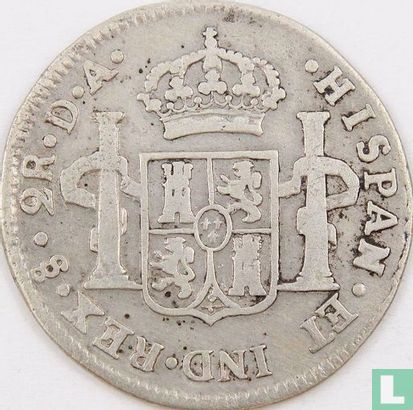 Chili 2 reales 1786 - Image 2