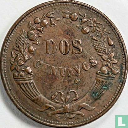 Peru 2 centavos 1920 - Image 2