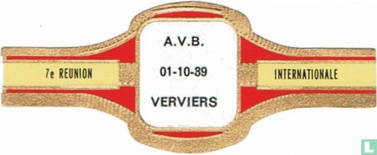 A.V.B. Verviers 01-10-89 - 7e Réunion Internationale - Bild 1