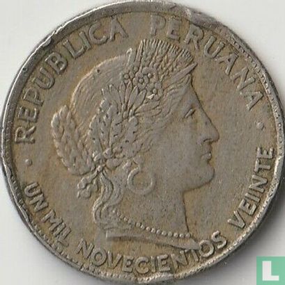 Peru 10 centavos 1920 - Image 1