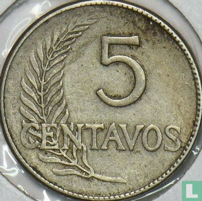 Peru 5 centavos 1918 - Image 2
