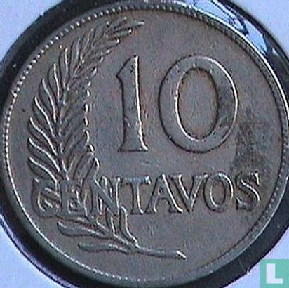 Pérou 10 centavos 1918 - Image 2