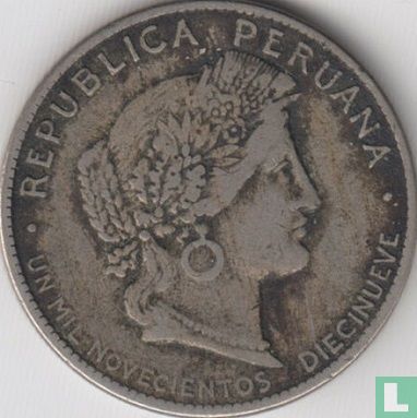 Pérou 20 centavos 1919 - Image 1