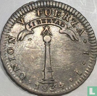 Chile 1 Real 1834 - Bild 1