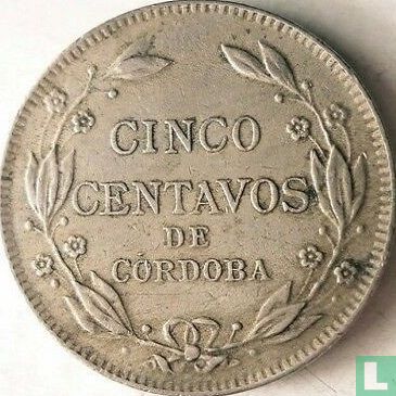 Nicaragua 5 centavos 1912 - Image 2