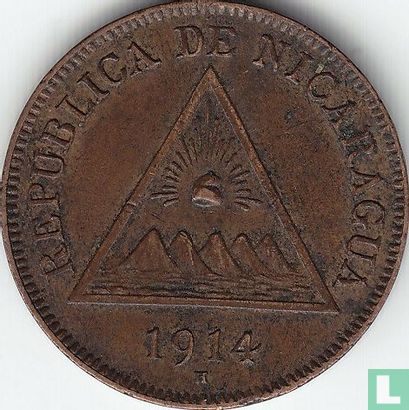 Nicaragua 1 centavo 1914 - Image 1