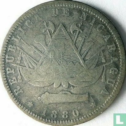 Nicaragua 20 centavos 1880 - Image 1