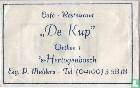Café Restaurant "De Kup" - Image 1
