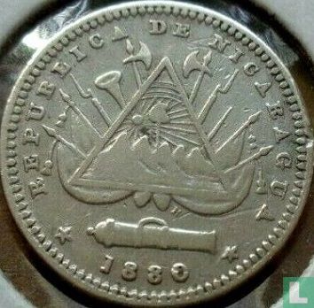Nicaragua 10 centavos 1880 - Image 1