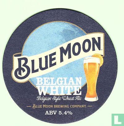 Blue moon Belgian white