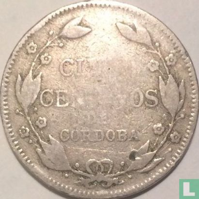 Nicaragua 5 centavos 1914 - Image 2