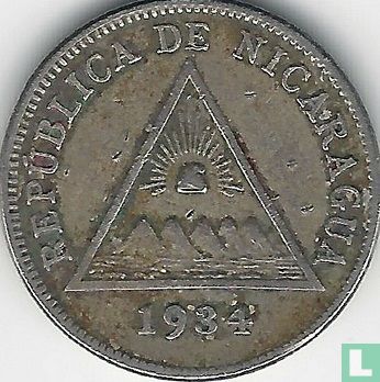 Nicaragua 5 centavos 1934 - Afbeelding 1