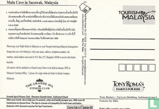 056 - Tourism Malaysia  - Afbeelding 2