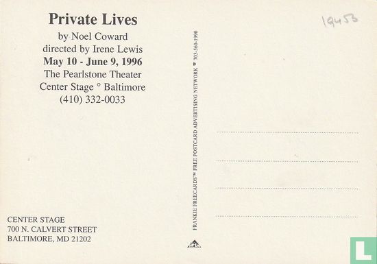 Center Stage Baltimore - Private Lives - Afbeelding 2