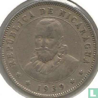 Nicaragua 25 centavos 1939 - Afbeelding 1