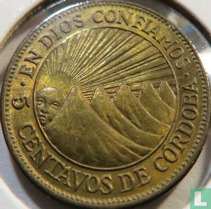 Nicaragua 5 centavos 1943 - Image 2