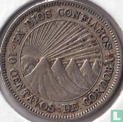 Nicaragua 10 centavos 1939 - Image 2