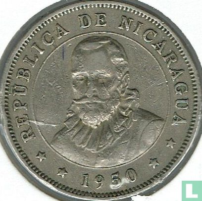 Nicaragua 50 centavos 1950 - Afbeelding 1