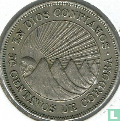 Nicaragua 50 Centavo 1950 - Bild 2