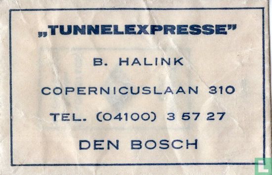 "Tunnelexpresse" - Afbeelding 1