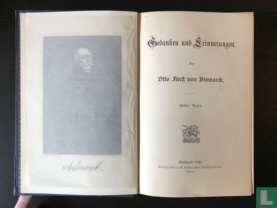 Gedanken und Erinnerungen von Otto Fürst von Bismarck - Afbeelding 3