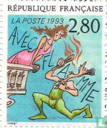'The Pleasure of Writing' stamps